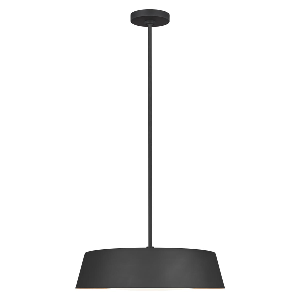 Modern Midnight Black 'Asher' Five Light Pendant Light
