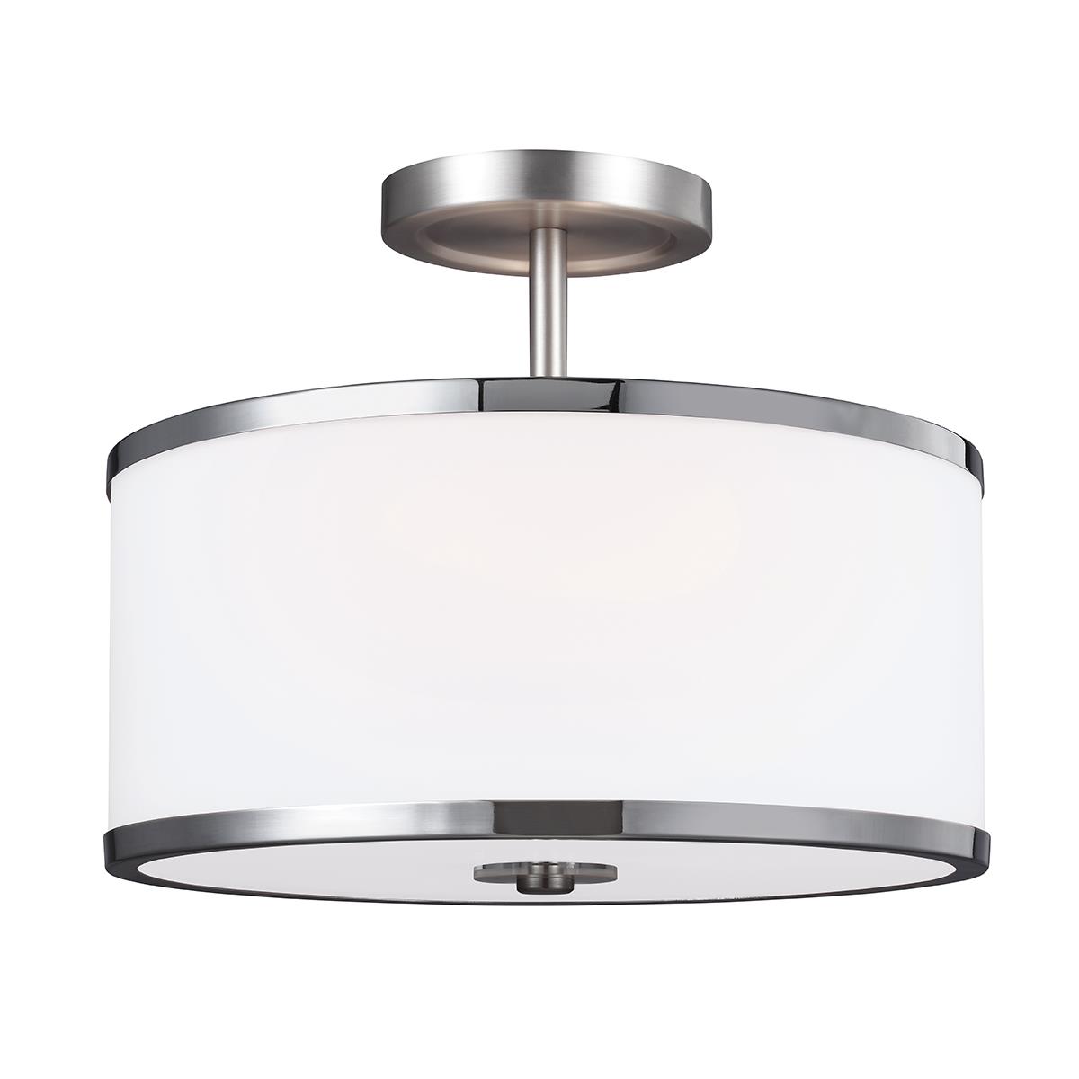 Modern 'Prospect Park' Semi-Flush Li…