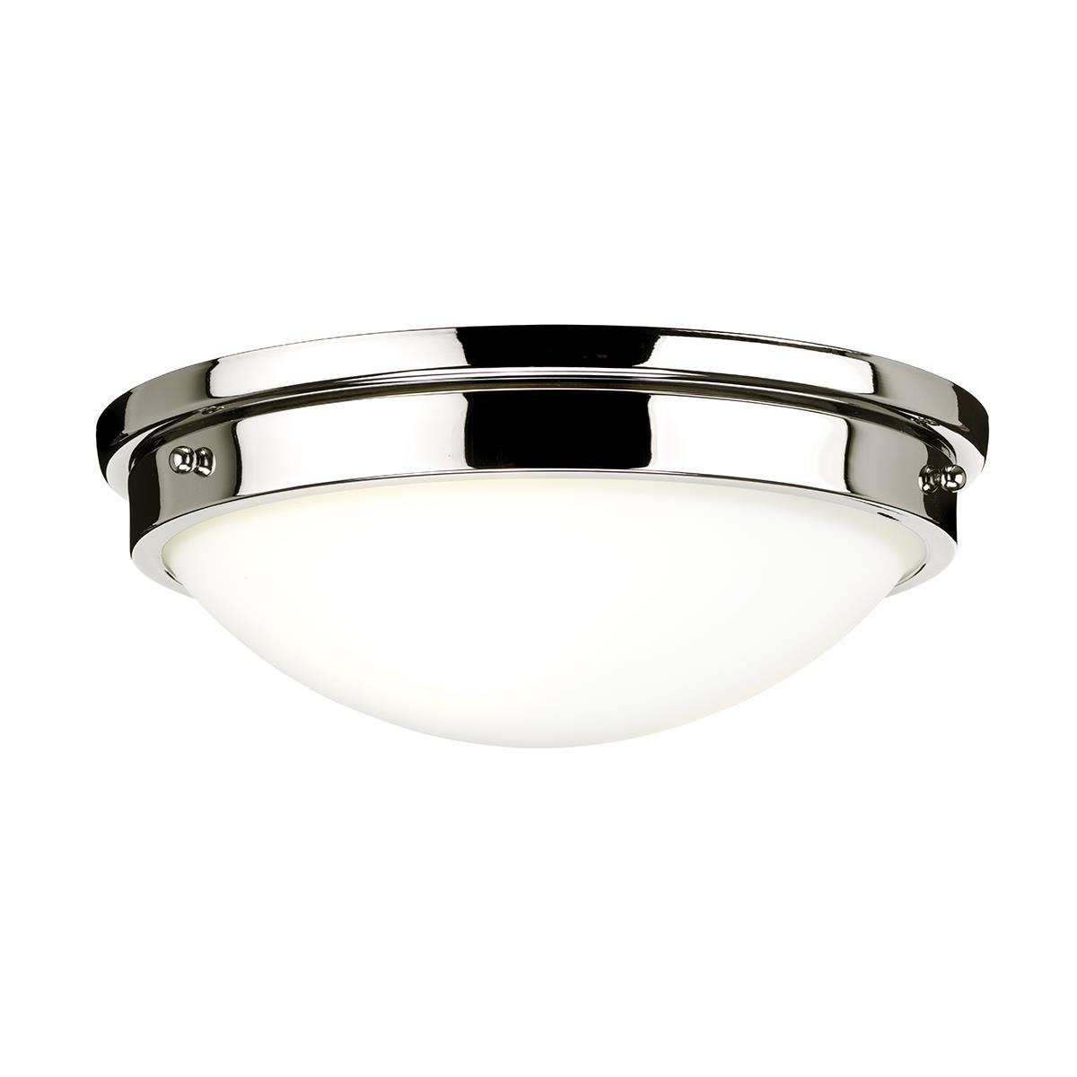 Polished Nickel 'Gravitas' Flush Cei…