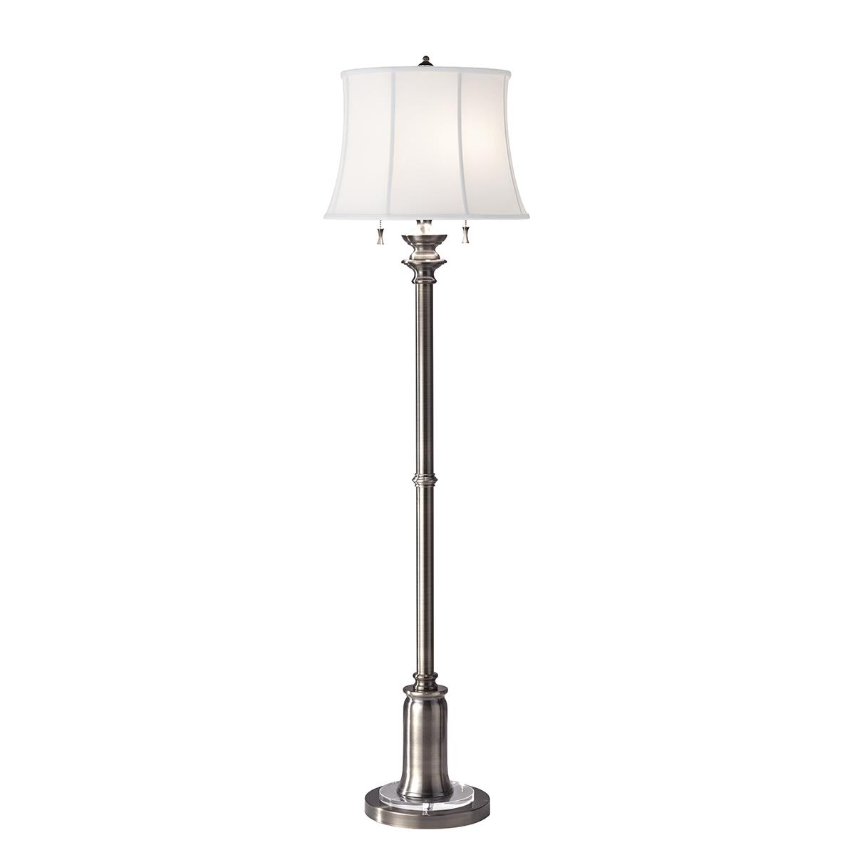 'Stateroom' Antique Nickel Floor Lam…