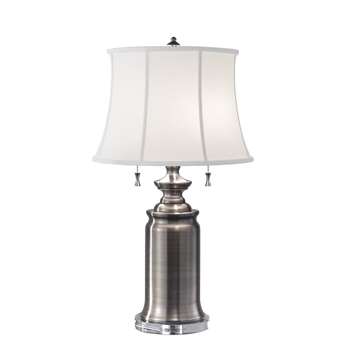 'Stateroom' Antique Nickel Table Lam…