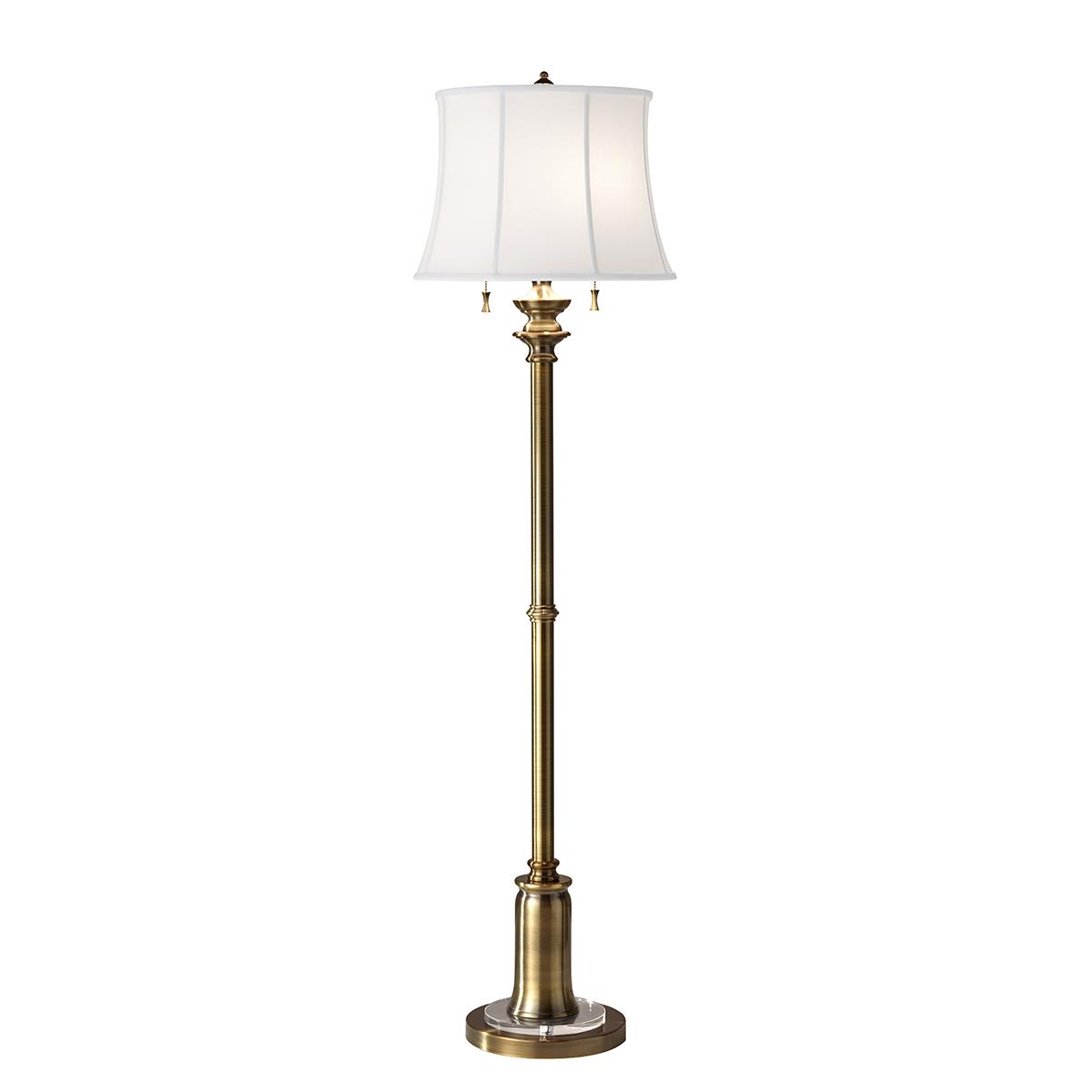 'Stateroom' Bali Brass Floor Lamp