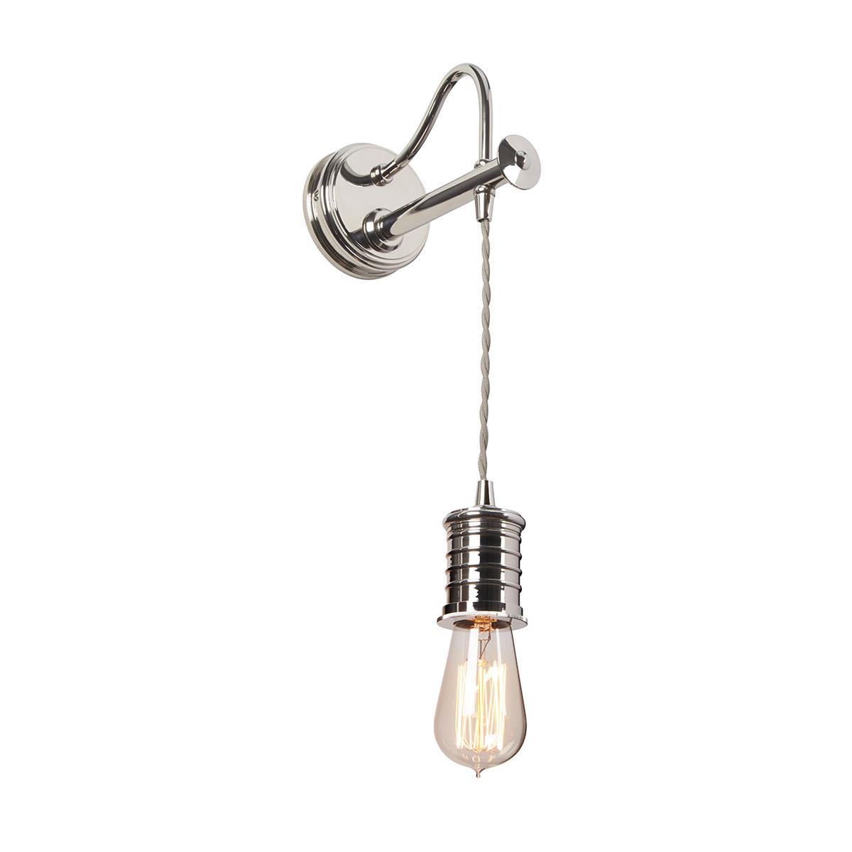 'Dorothy' Polished Nickel Hanging Wall Pendant Light