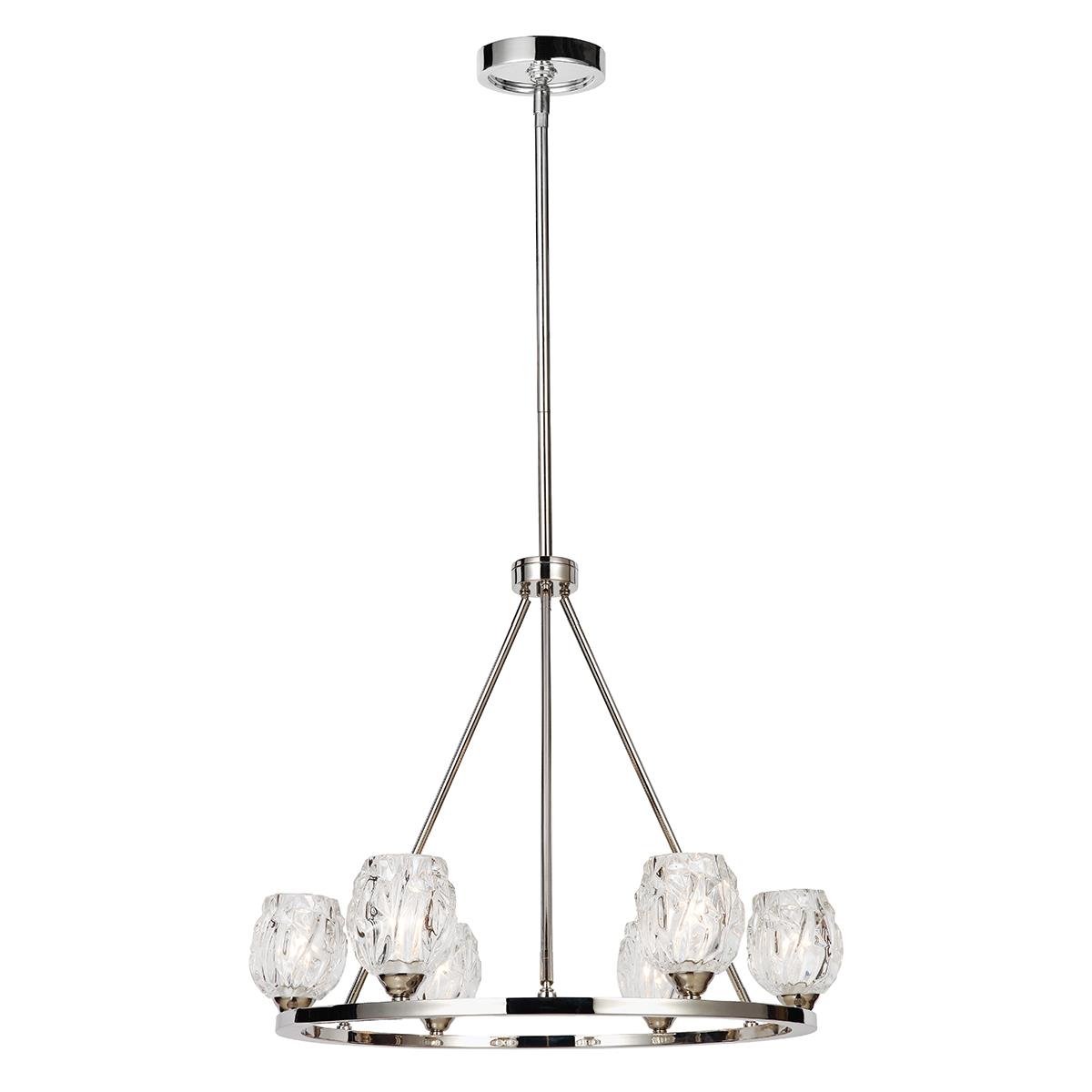 Traditional 'Rubin' Six Light Chande…