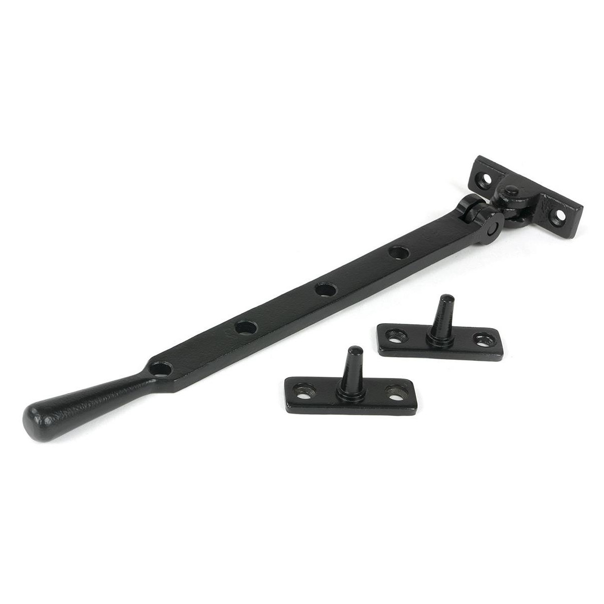 10" Black Four Pin Window Stay
