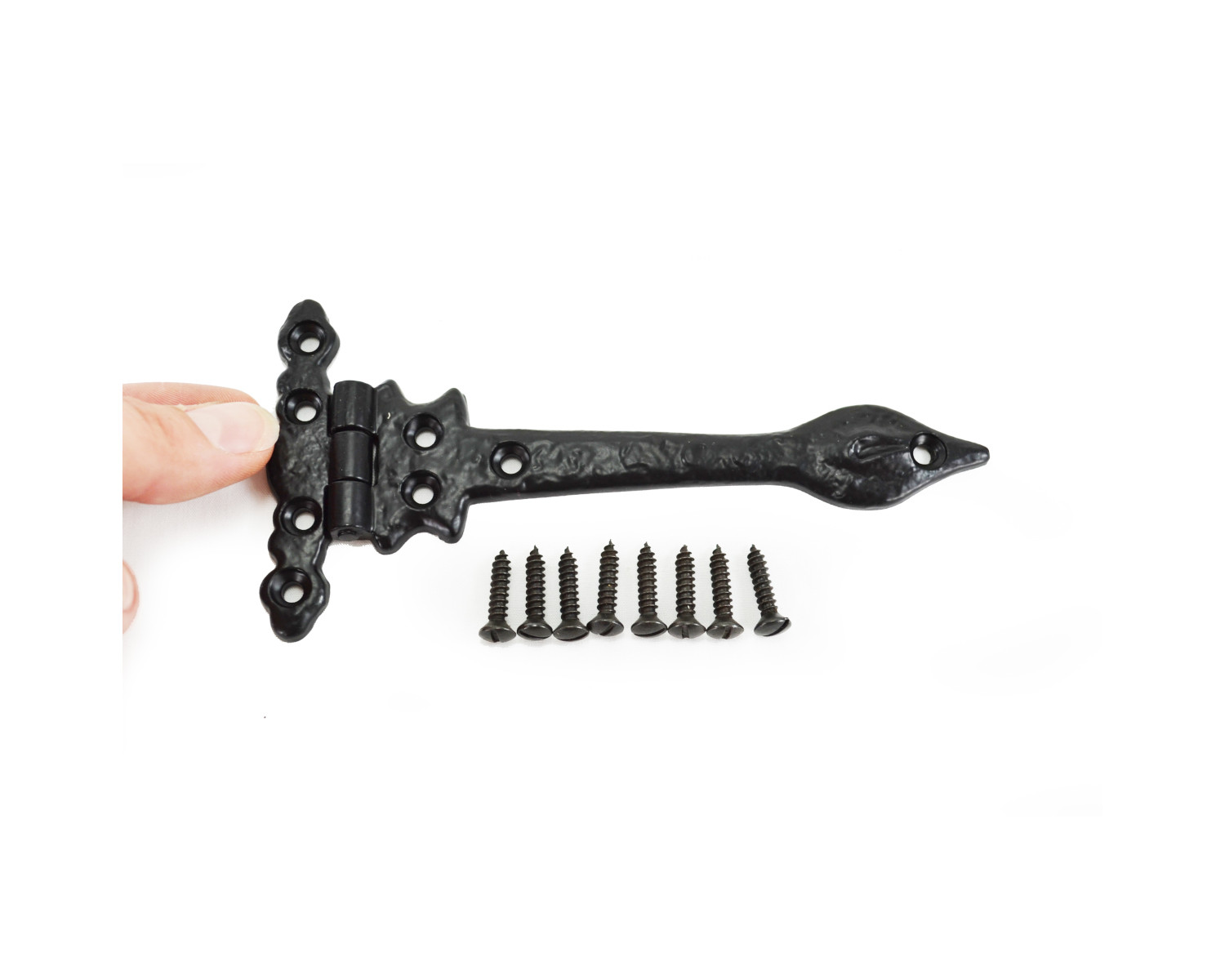 Medium 'Abbey Wells' Cast Iron Tee Hinge