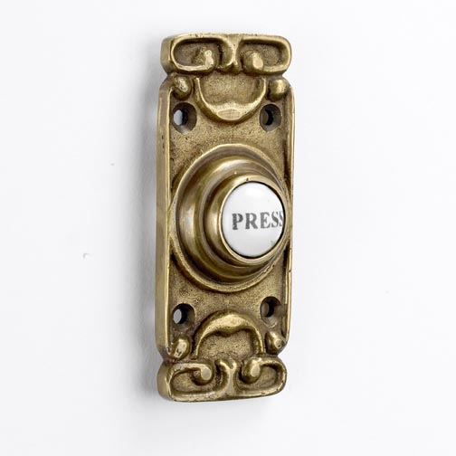Art Nouveau Inspired Bell Push