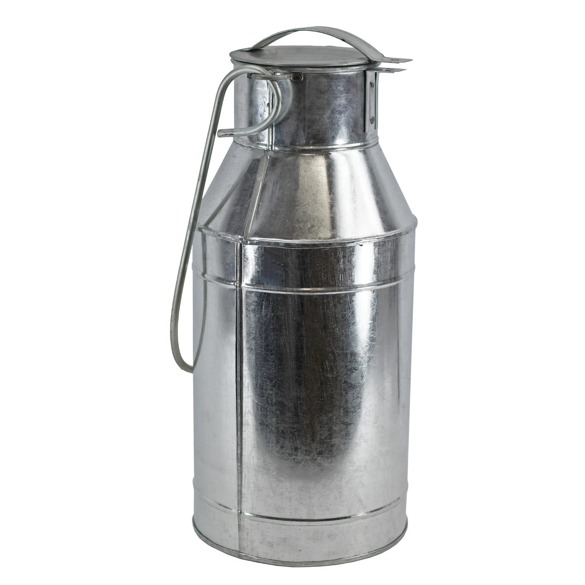 Galvanised Narrowboat Milk Churn