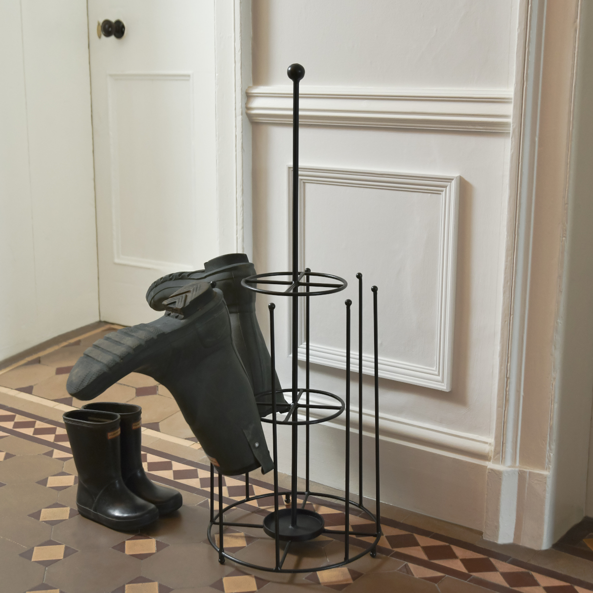 Modern Steel Boot & Umbrella Holder