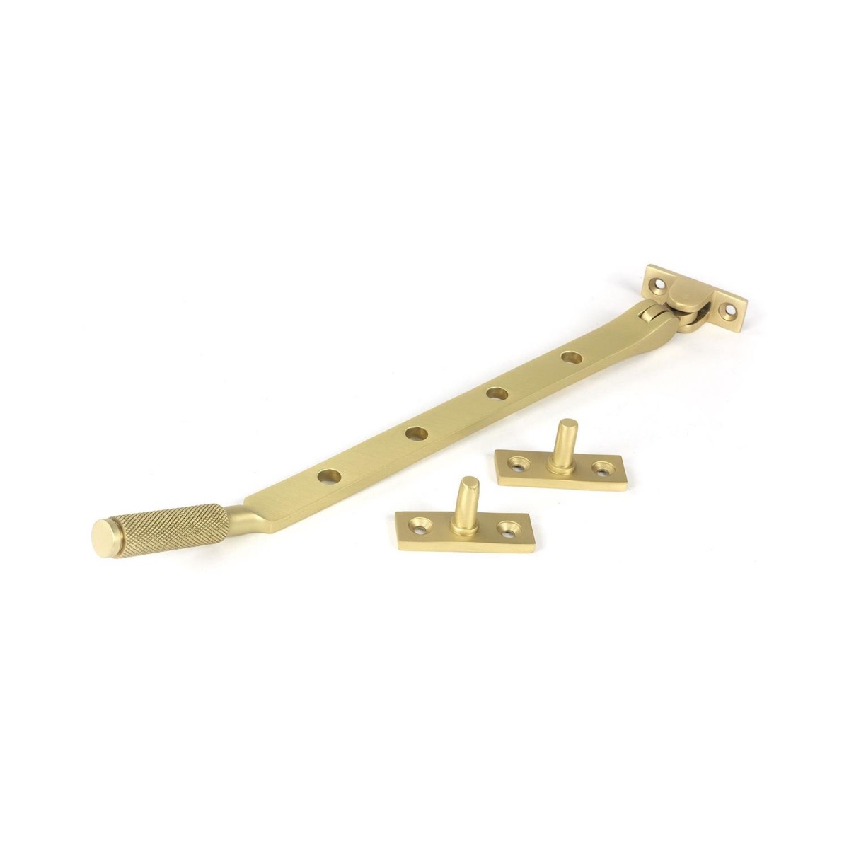 Satin Brass 10" Brompton Stay