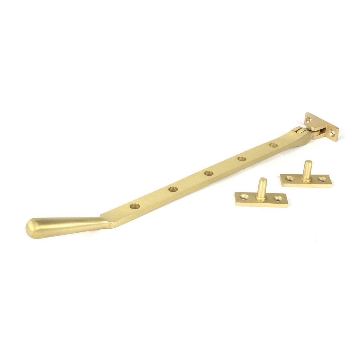 Satin Brass 12" Newbury Stay