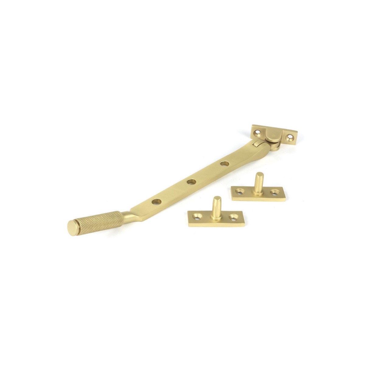 Satin Brass 8" Brompton Stay