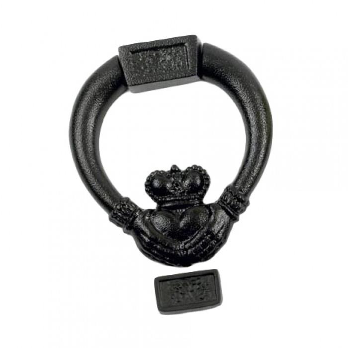 Traditional Black Claddagh Door Knocker