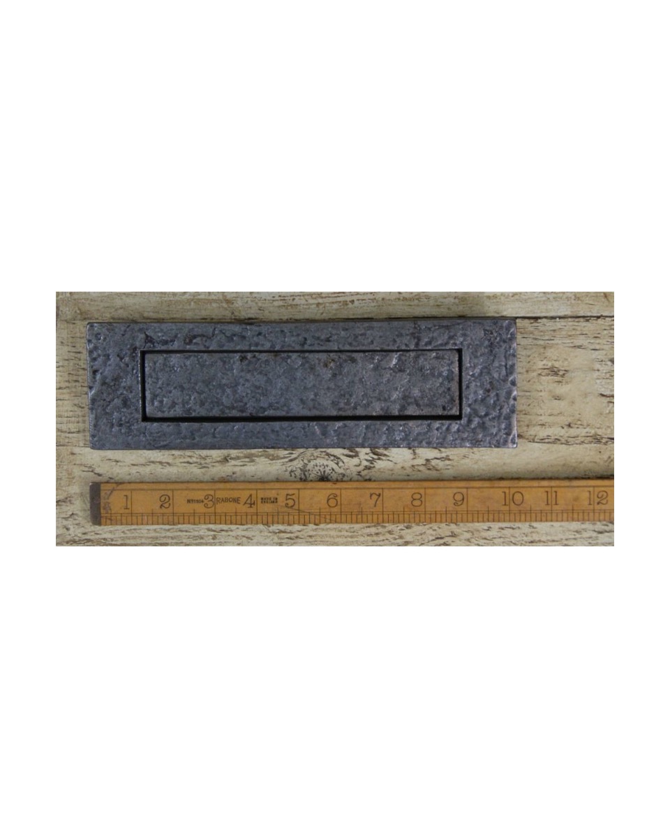 Antique Cast Iron Letter Plate - 26cm