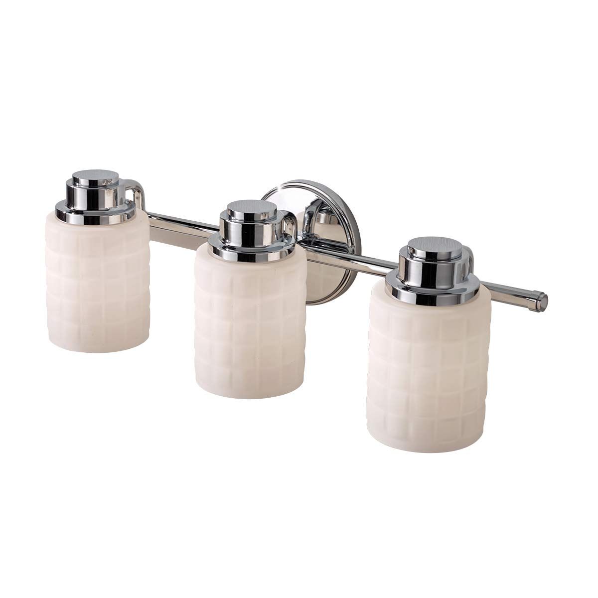 Polished Chrome Gridline Three-Light…