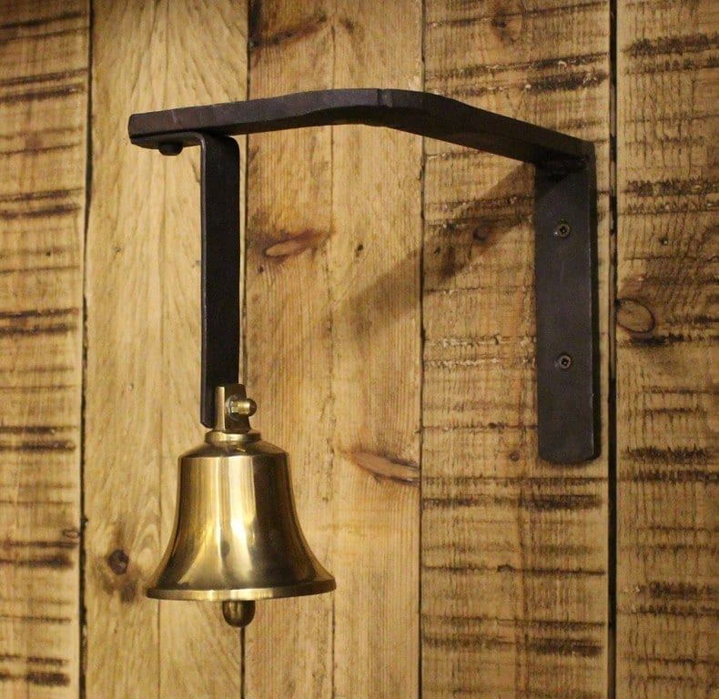 Shop Keeper Door Bell With Iron Brac…