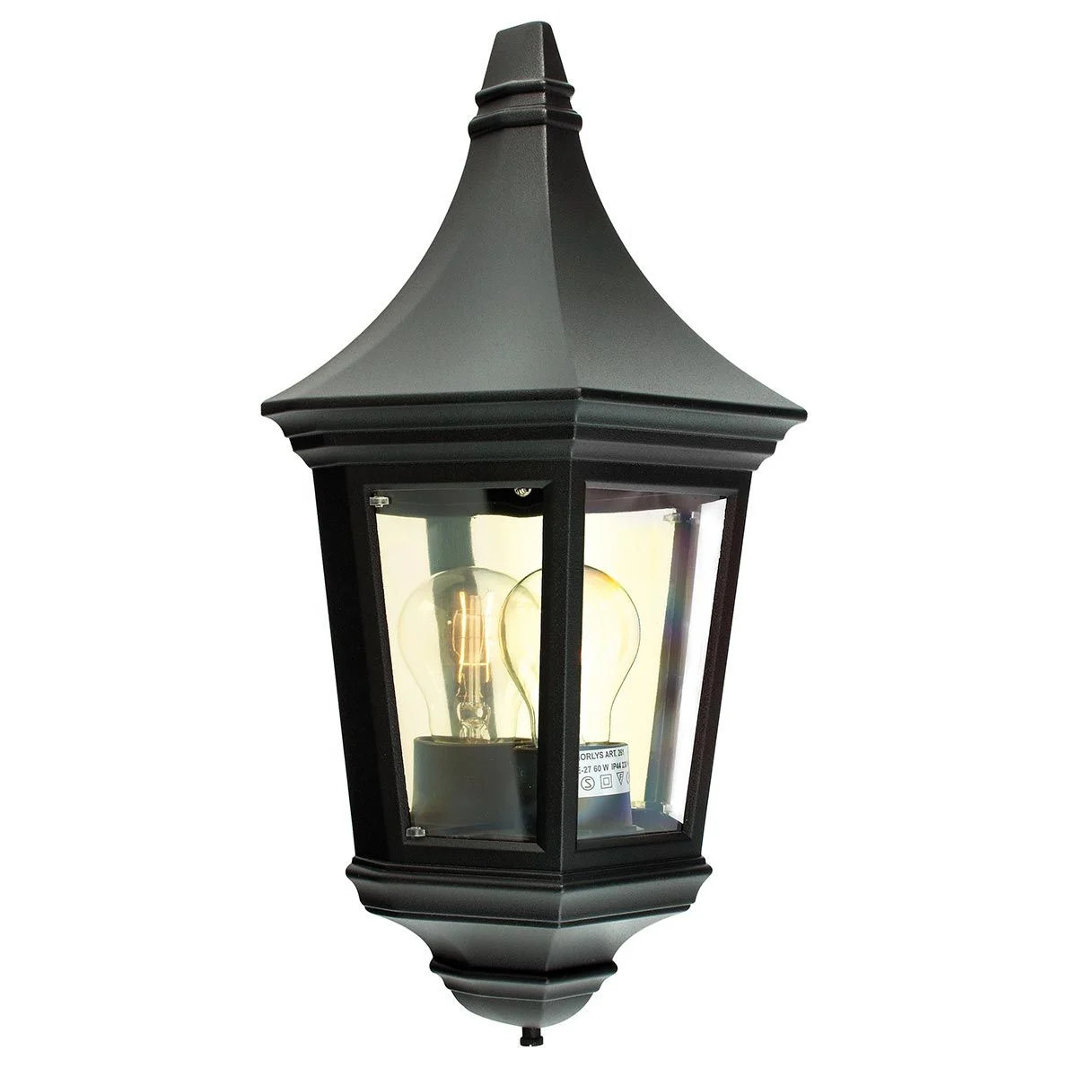Traditional Black 'Valencia' Half-La…