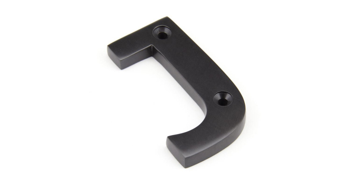 Aged Bronze 'J' Screw Fix Letter