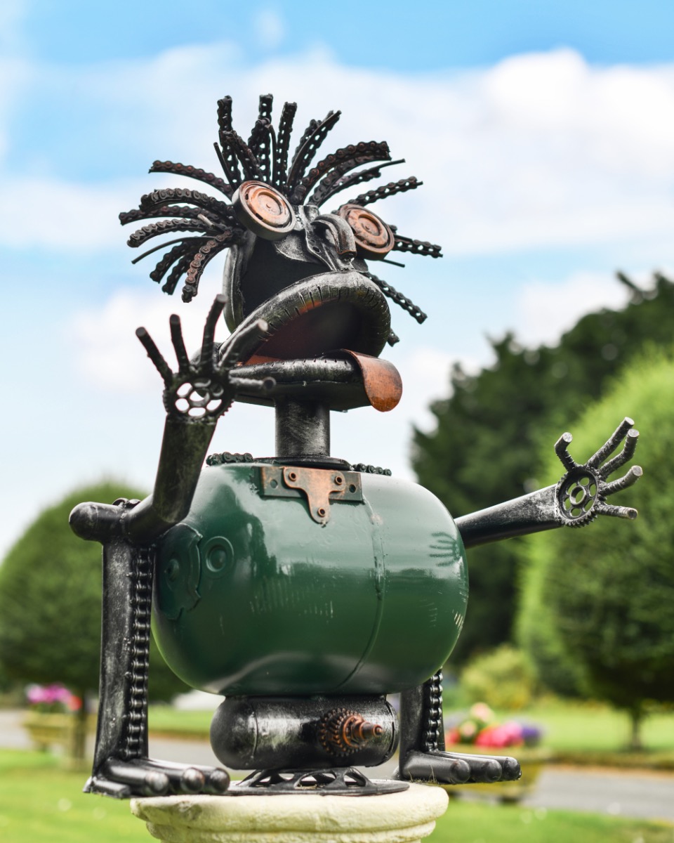 'Donnie' The Crazy Robot Garden Sculpture
