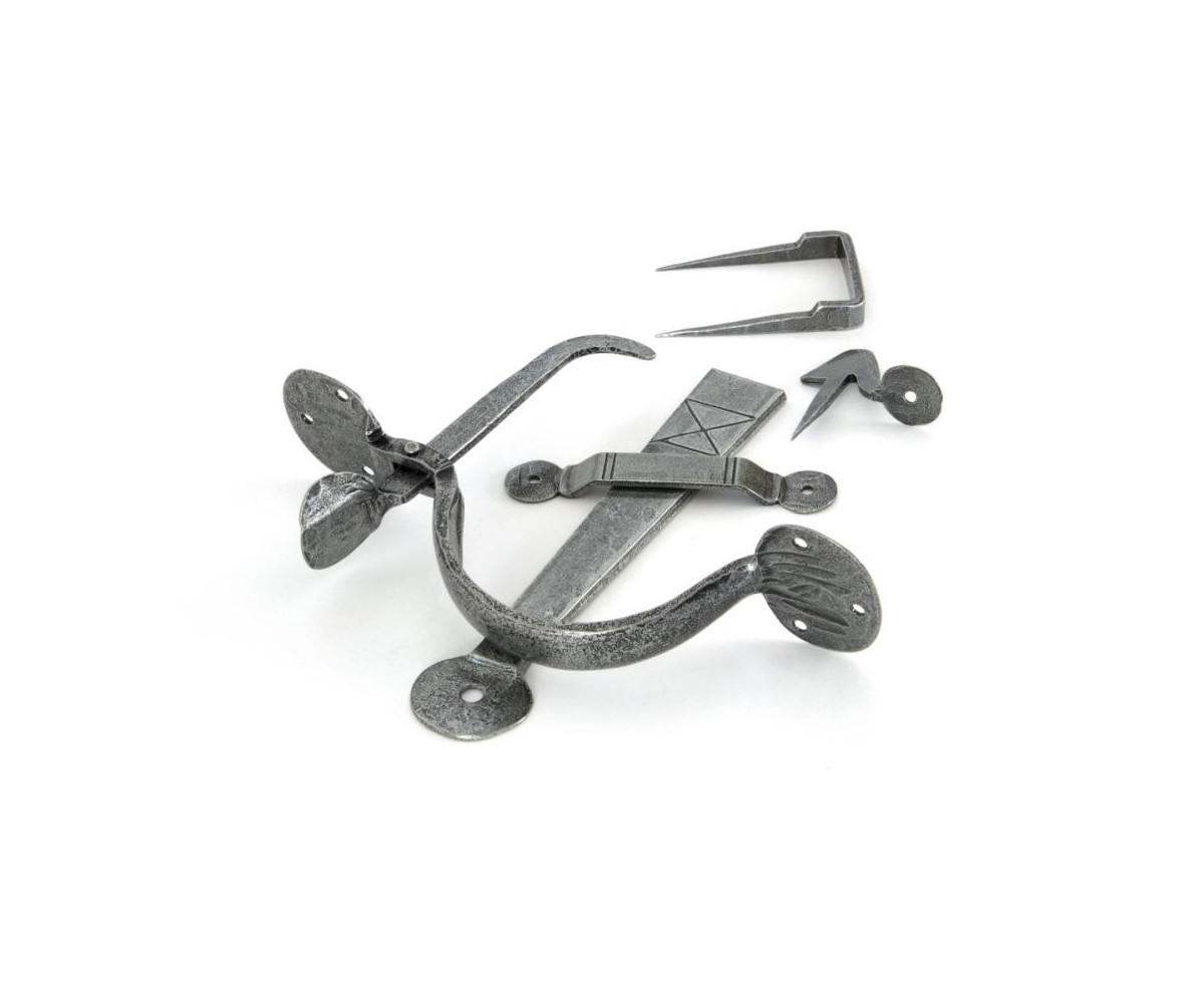 Pewter Medium Traditional Thumb-latch