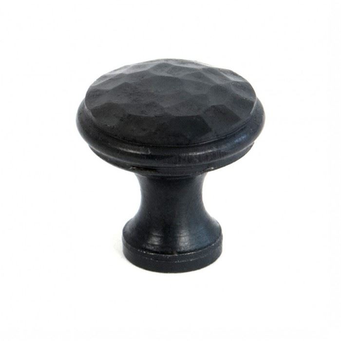 Small Hammered Beeswax Cupboard Knob