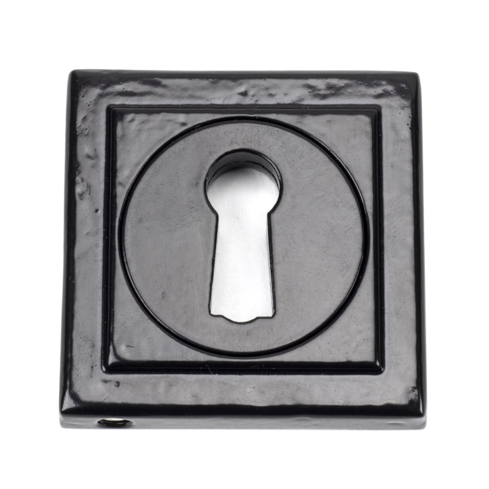 Traditional Iron Square Escutcheon