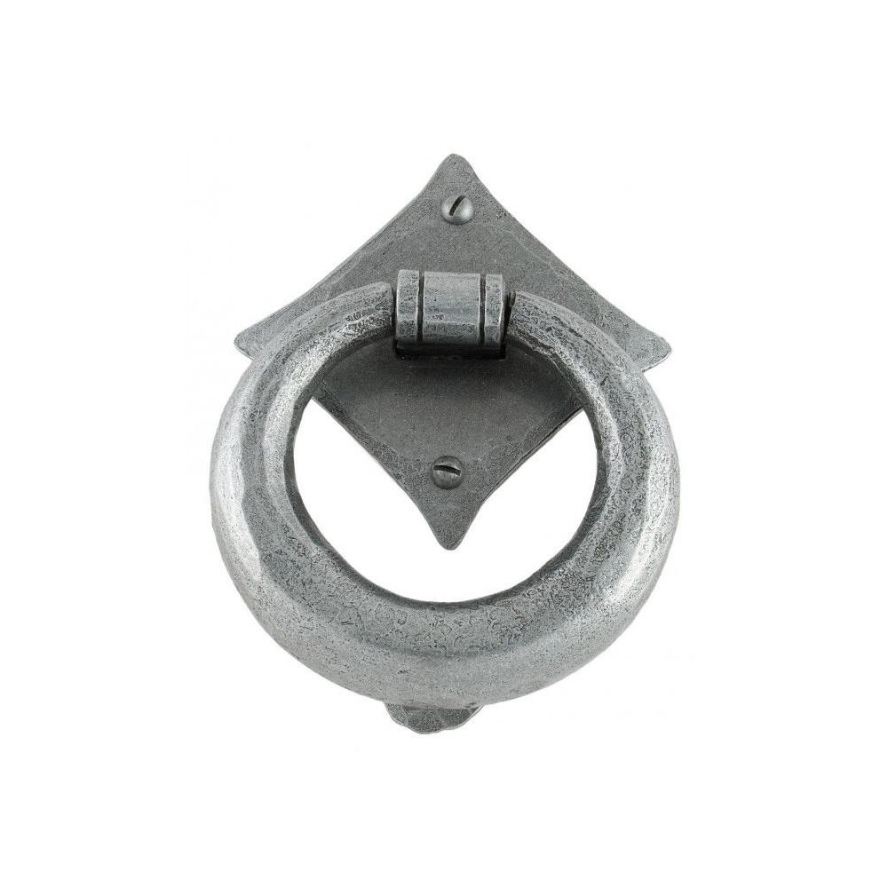 Antique Pewter Ring Door Knocker