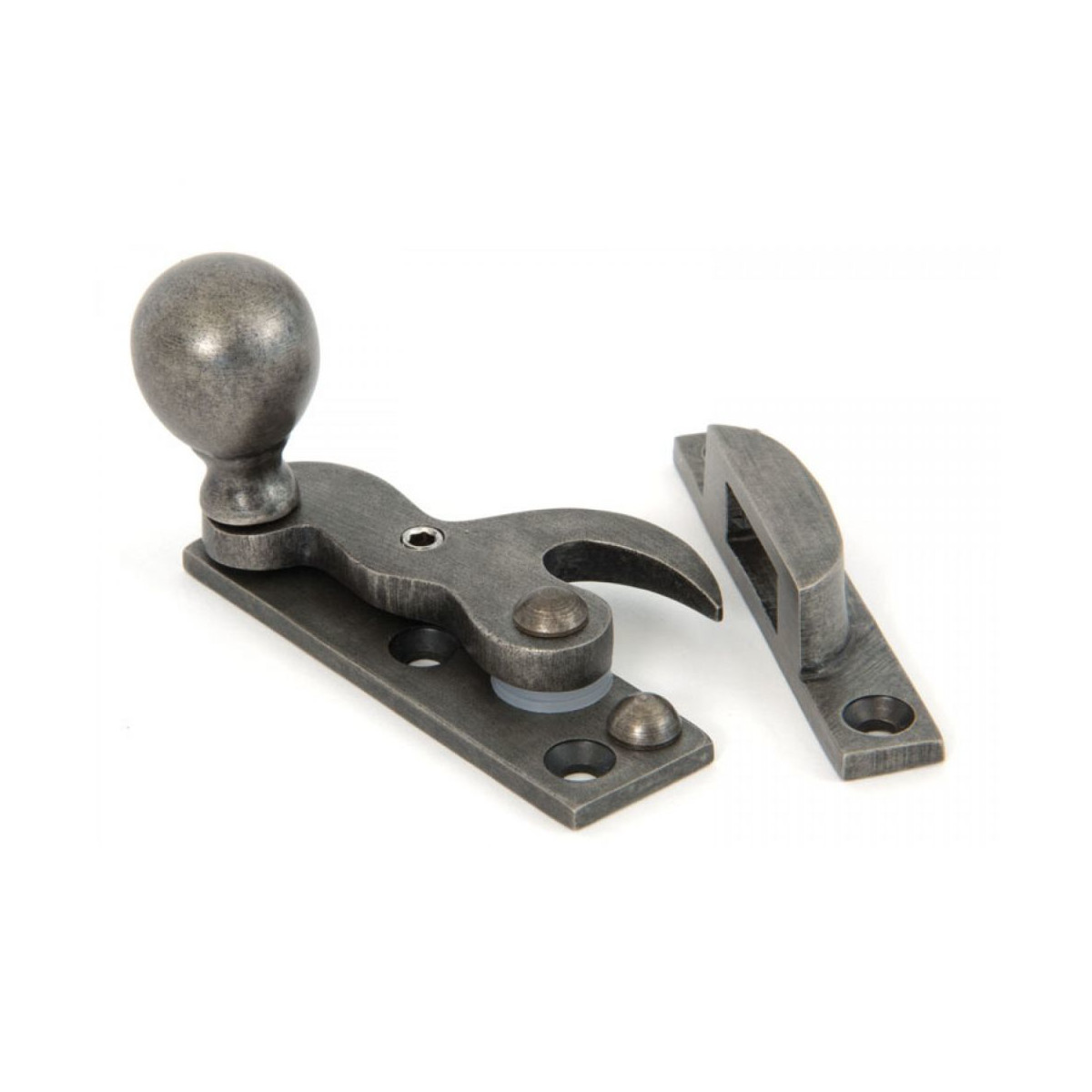 Traditional Beeswax Hook Sash Fastener with Key