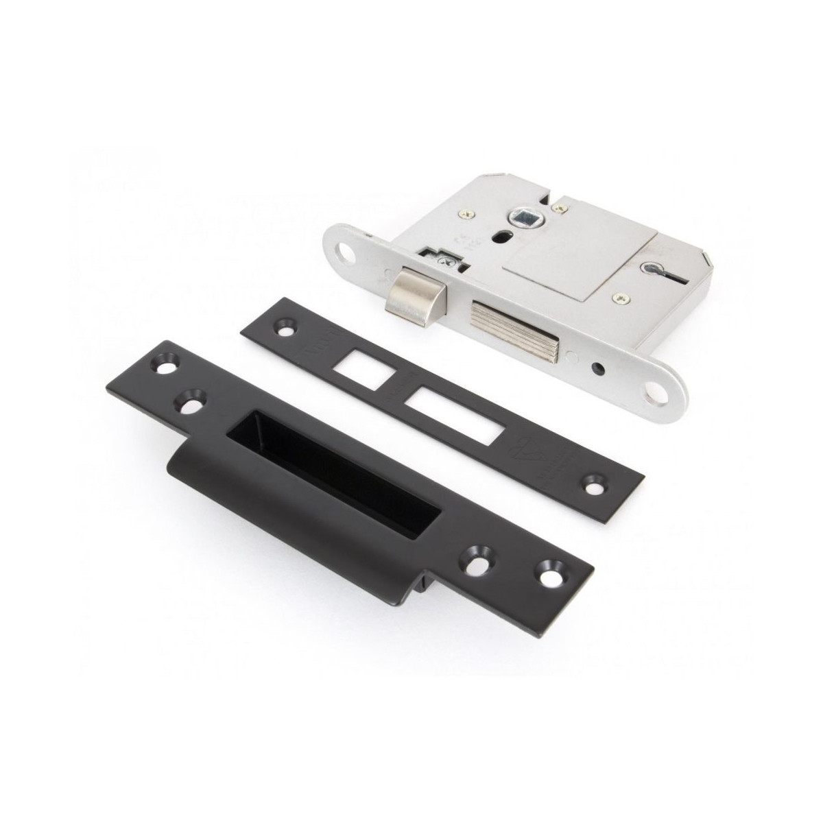 Black British Standard Five Lever Sashlock