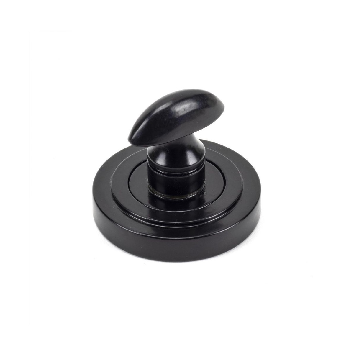Contemporary Thumb Turn Lock Set With Art Deco Cover