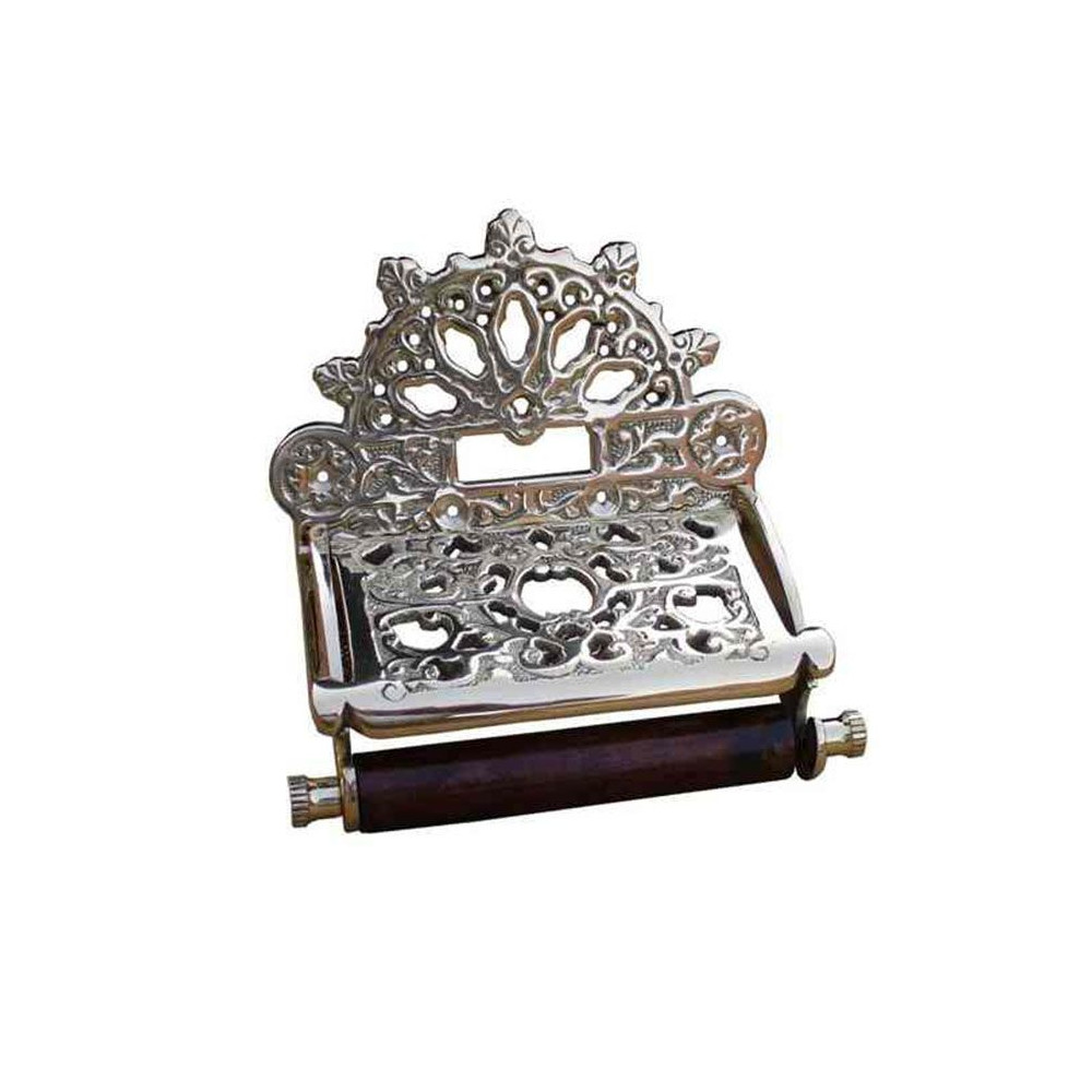 Floral Polished Brass Victorian Toil…