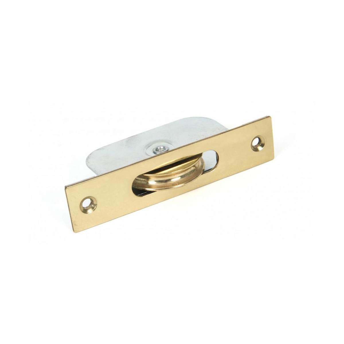 Polished Brass Sash Pulley - 75KG