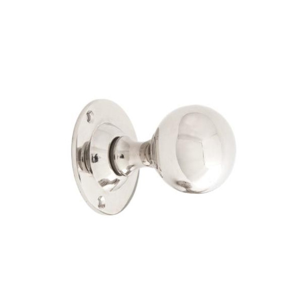 Polished Nickel Traditional Ball Doo…