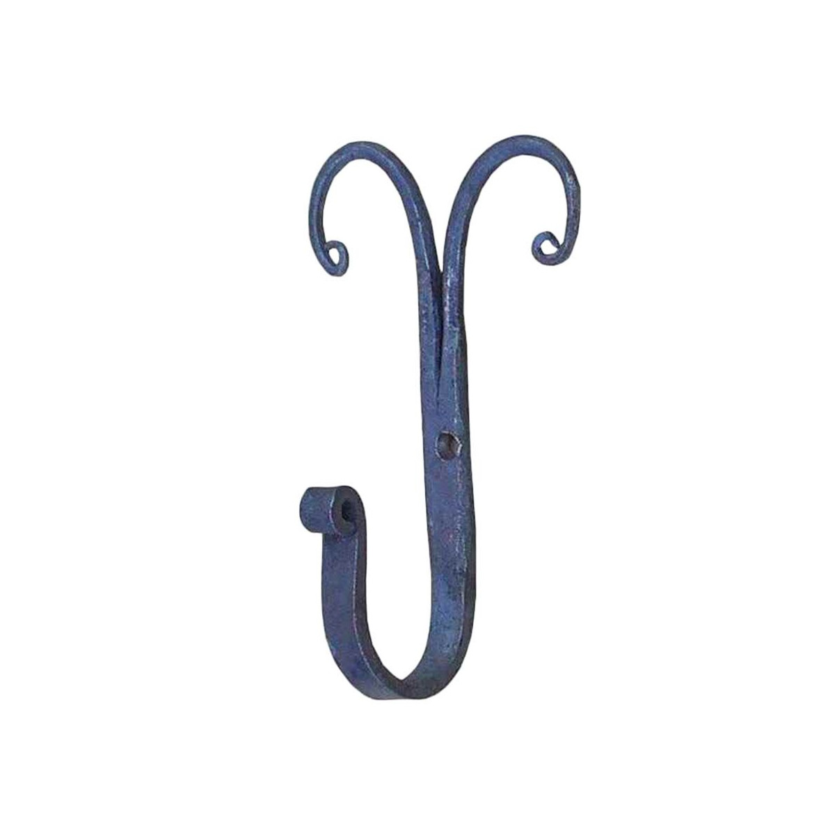 Rams Head Scrolled Iron Coat Hook