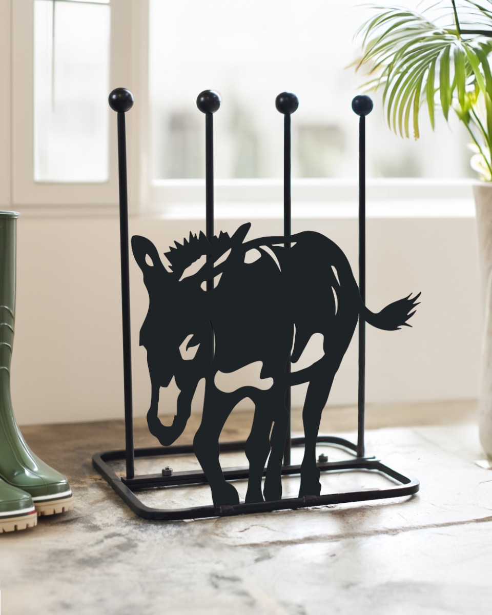 Steel Donkey Boot Rack