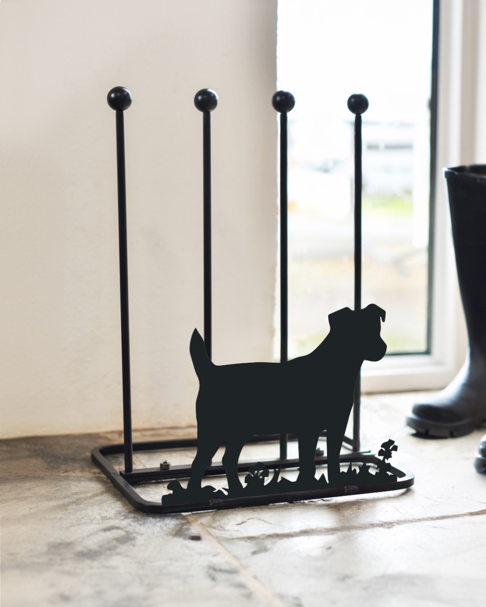 Steel Jack Russell Boot Rack