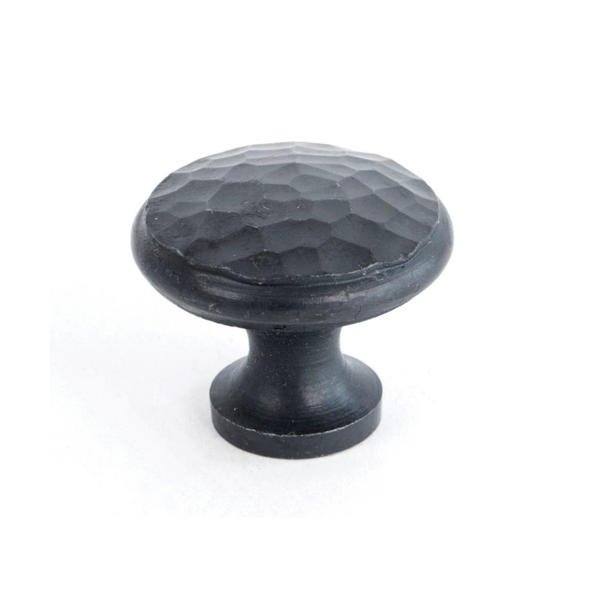 Traditional Hammered Beeswax Cabinet Knob - 30mm