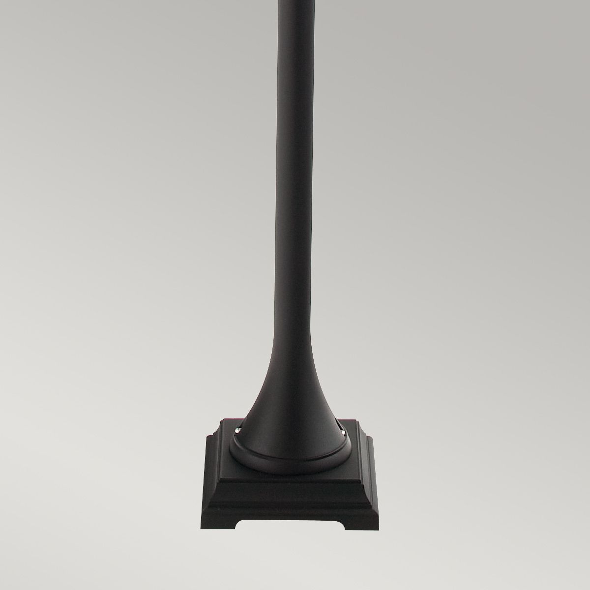 Base On The Ornate Gothic Black 'Oxen' Hexagonal Lamp Post