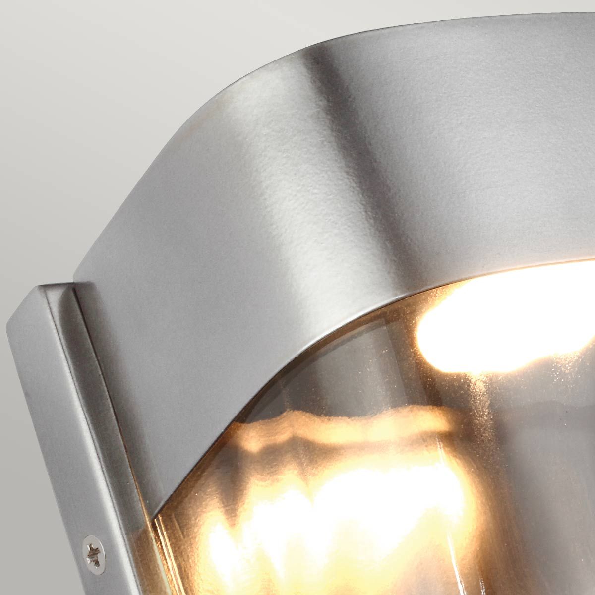 Close Up Of The Modern 'Rivers' Flush Wall Light