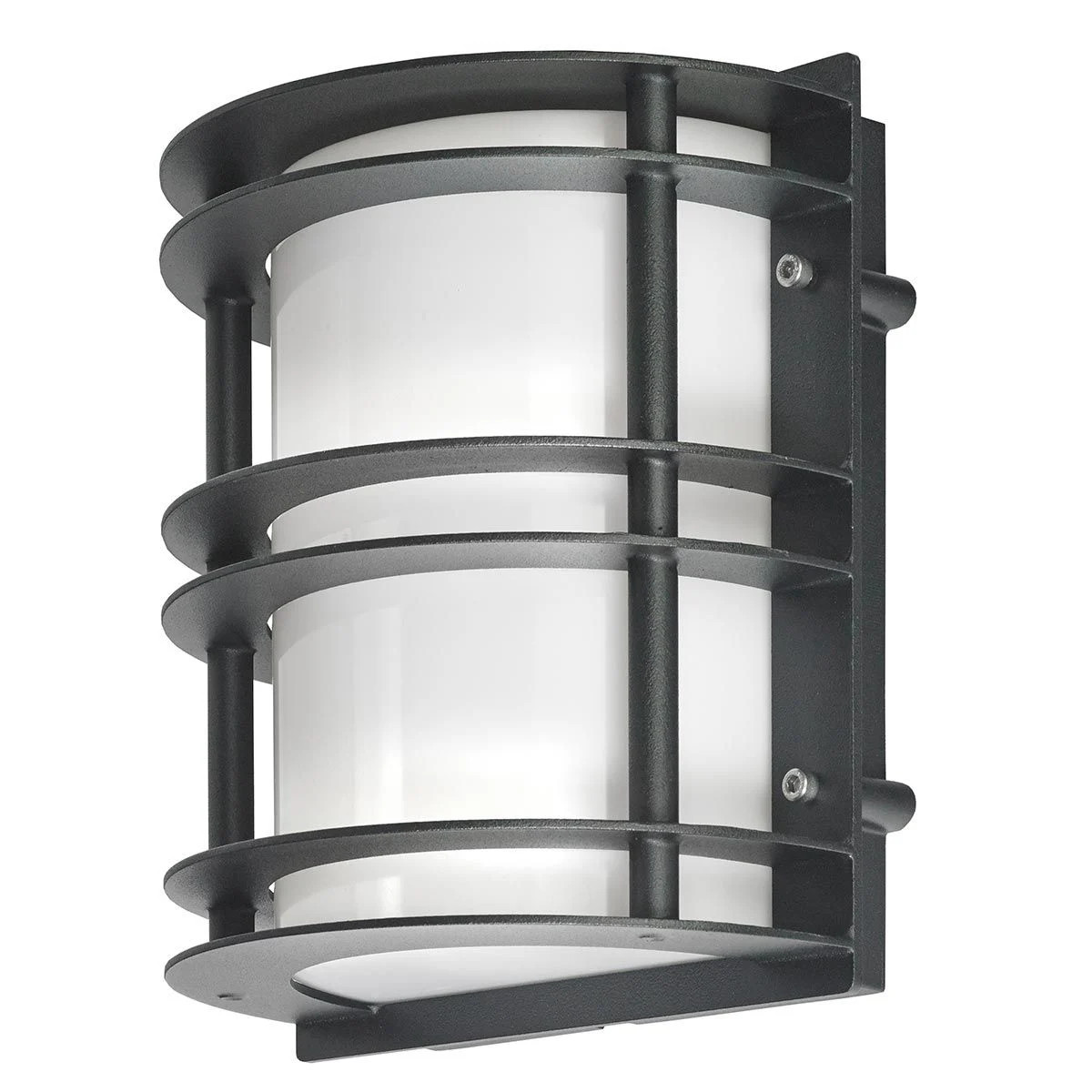 Modern Flush Black 'Sigri' Nautical Wall Light