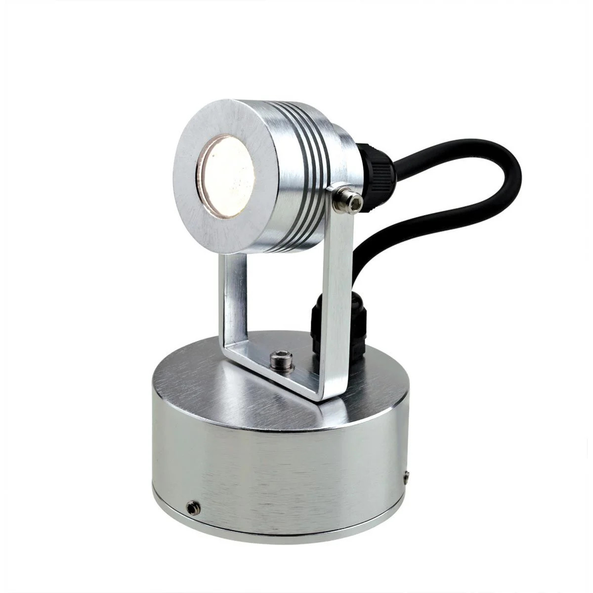 Small Aluminium 'Illuminare' Garden Wall Spotlight - 11cm