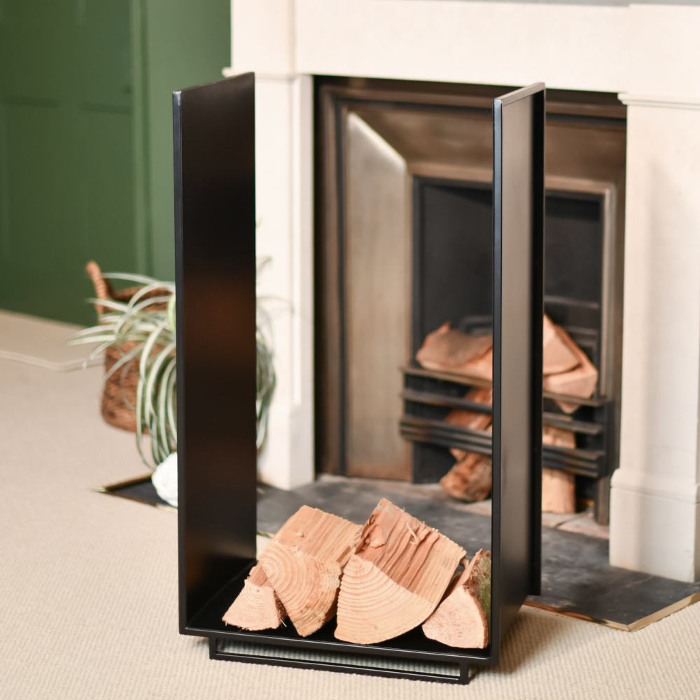 Tall Simplistic Contemporary 'Shawcross' Log Holder