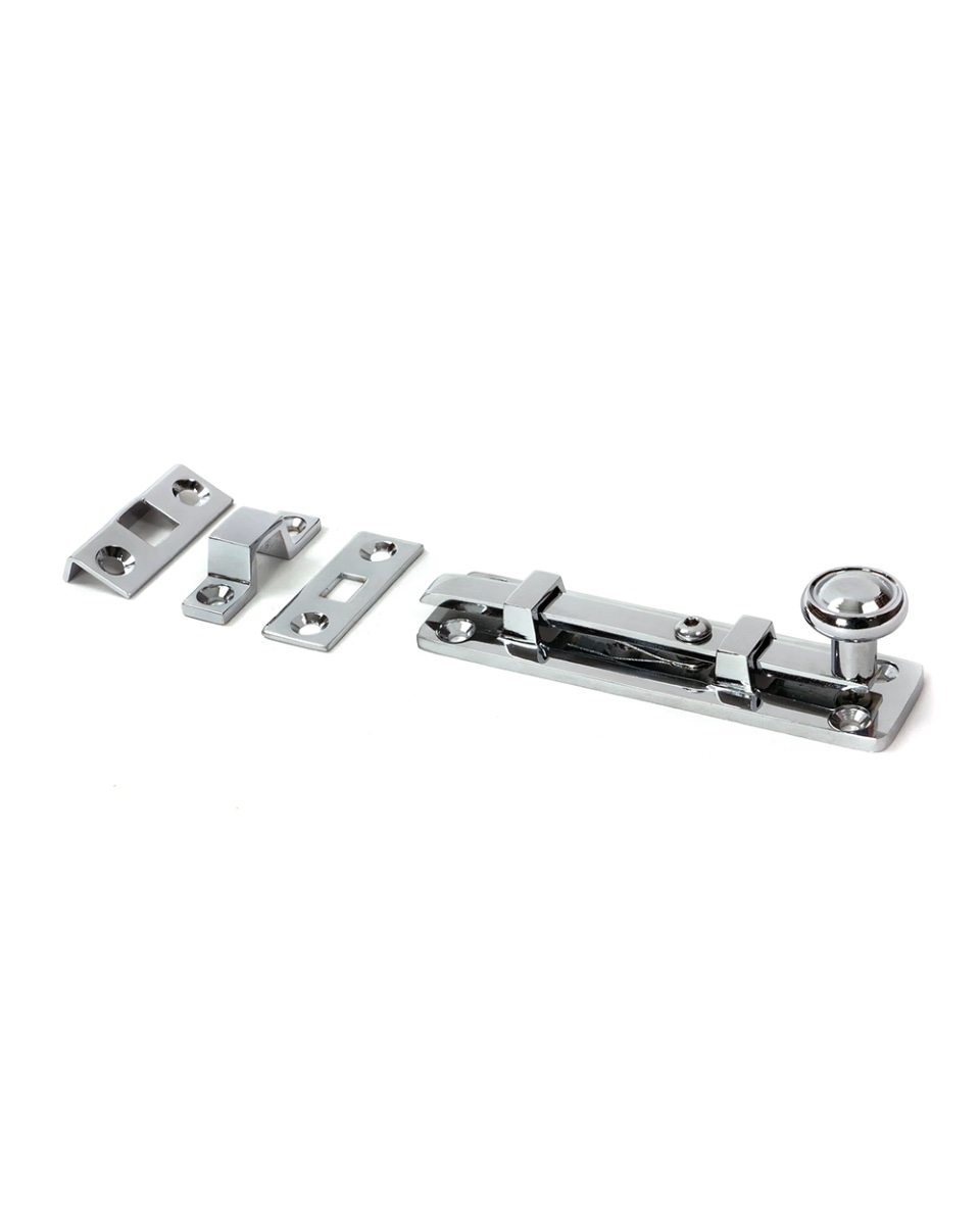 Universal Brushed Chrome Straight Bo…