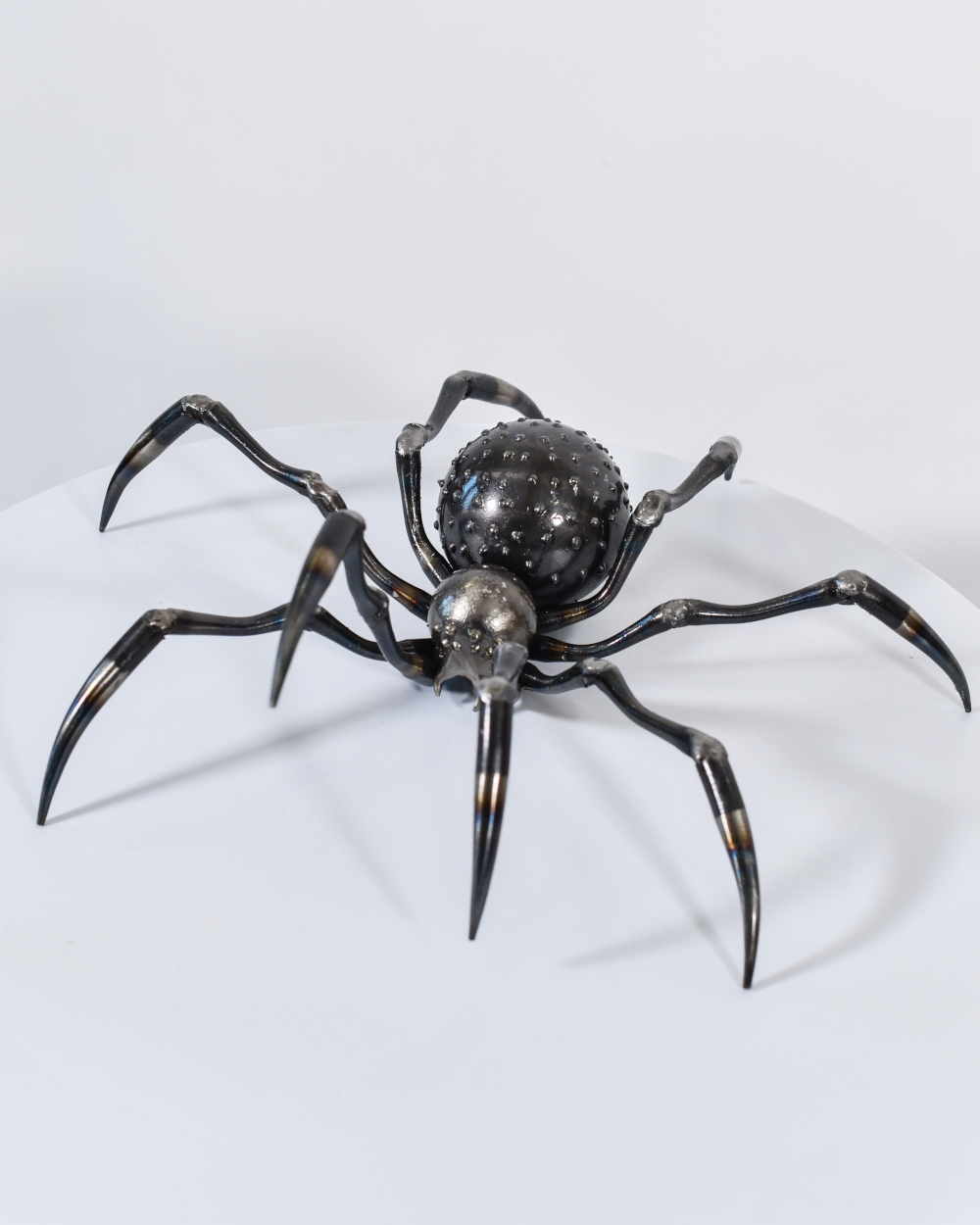 'Weaver' The Scrap Metal Spider Artist Sculpture