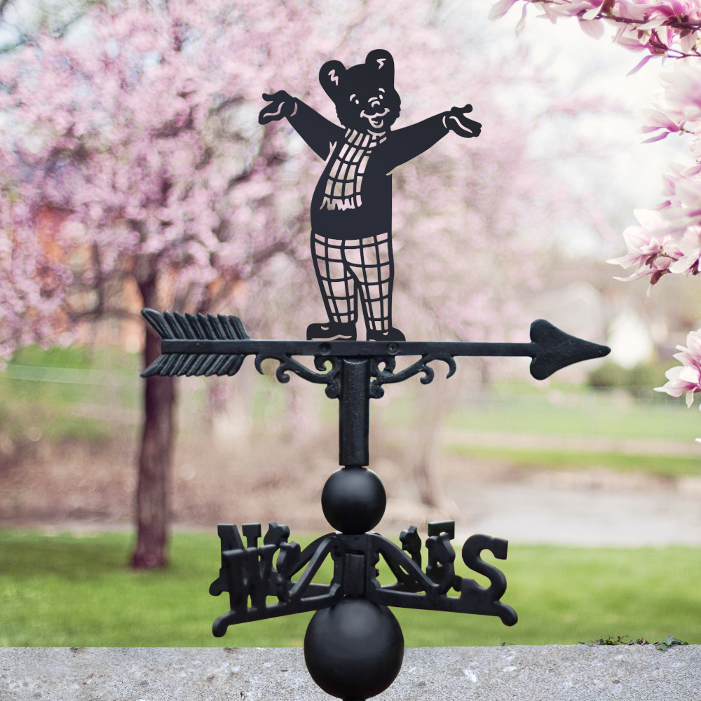 Large Steel 'Rupert Bear' Weathervane
