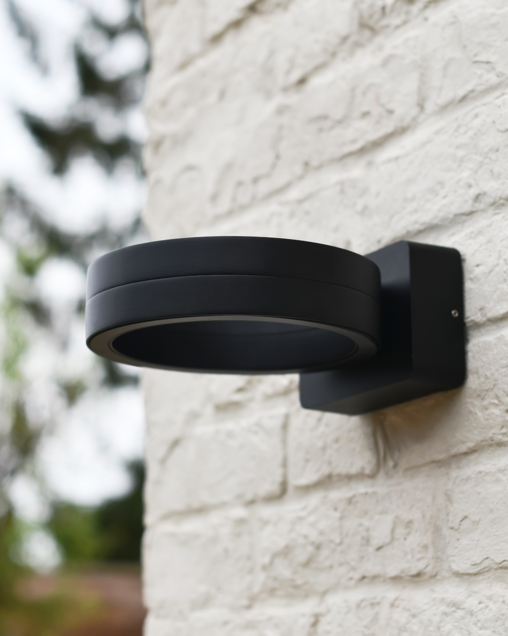Modern Aluminium 'Corona' LED Wall Light