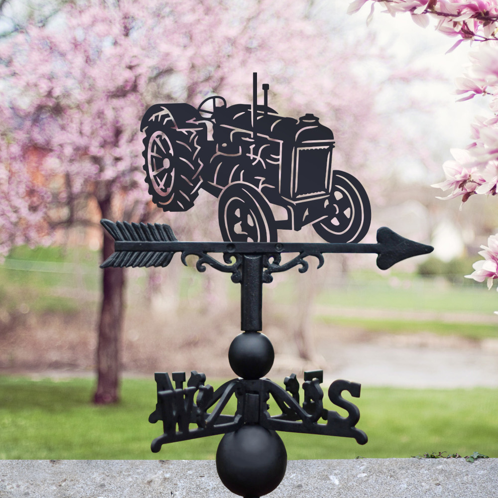 Large Steel 'Fordson Model N' Inspired Tractor Weathervane