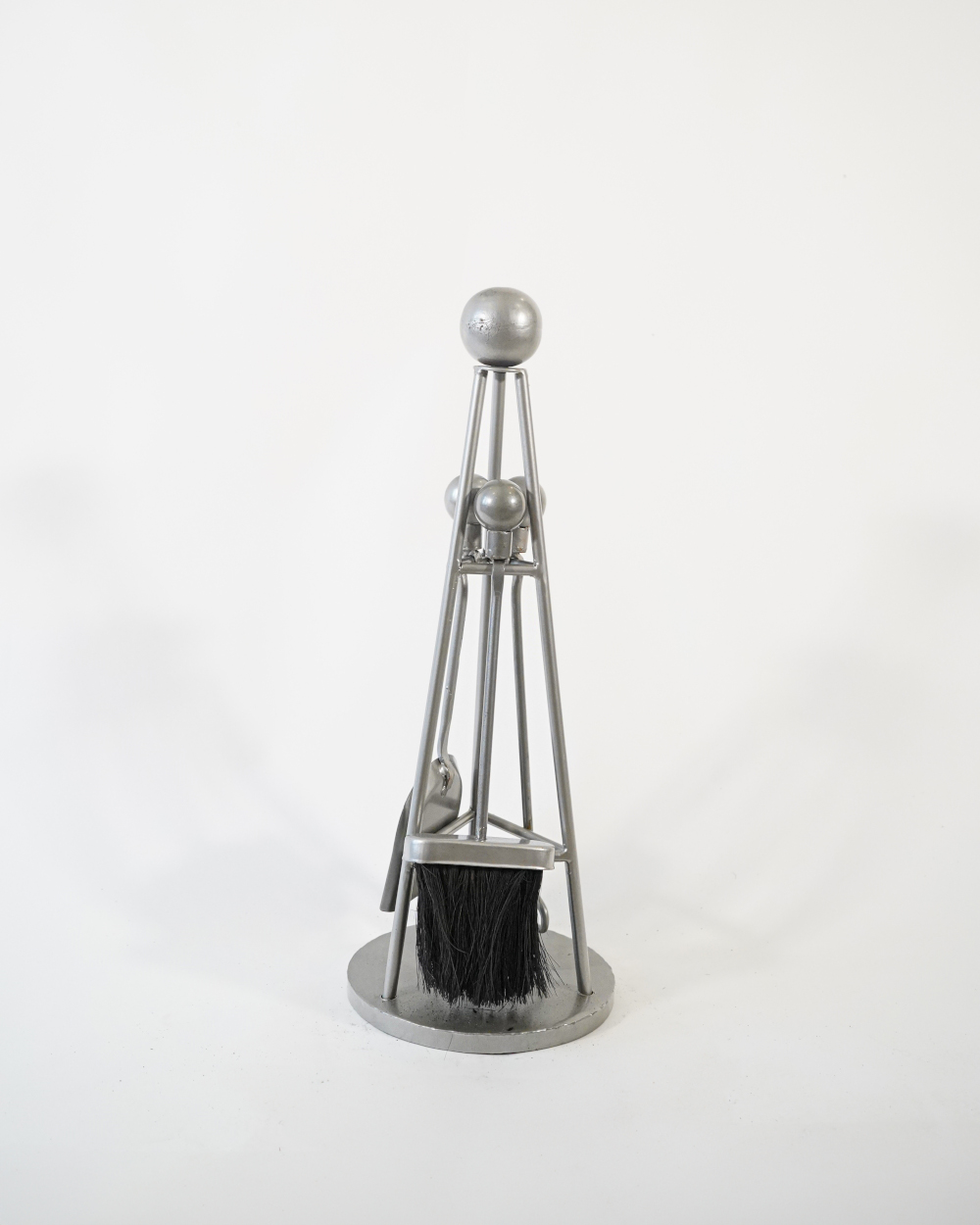 Nickel Teepee Fireside Companion Set