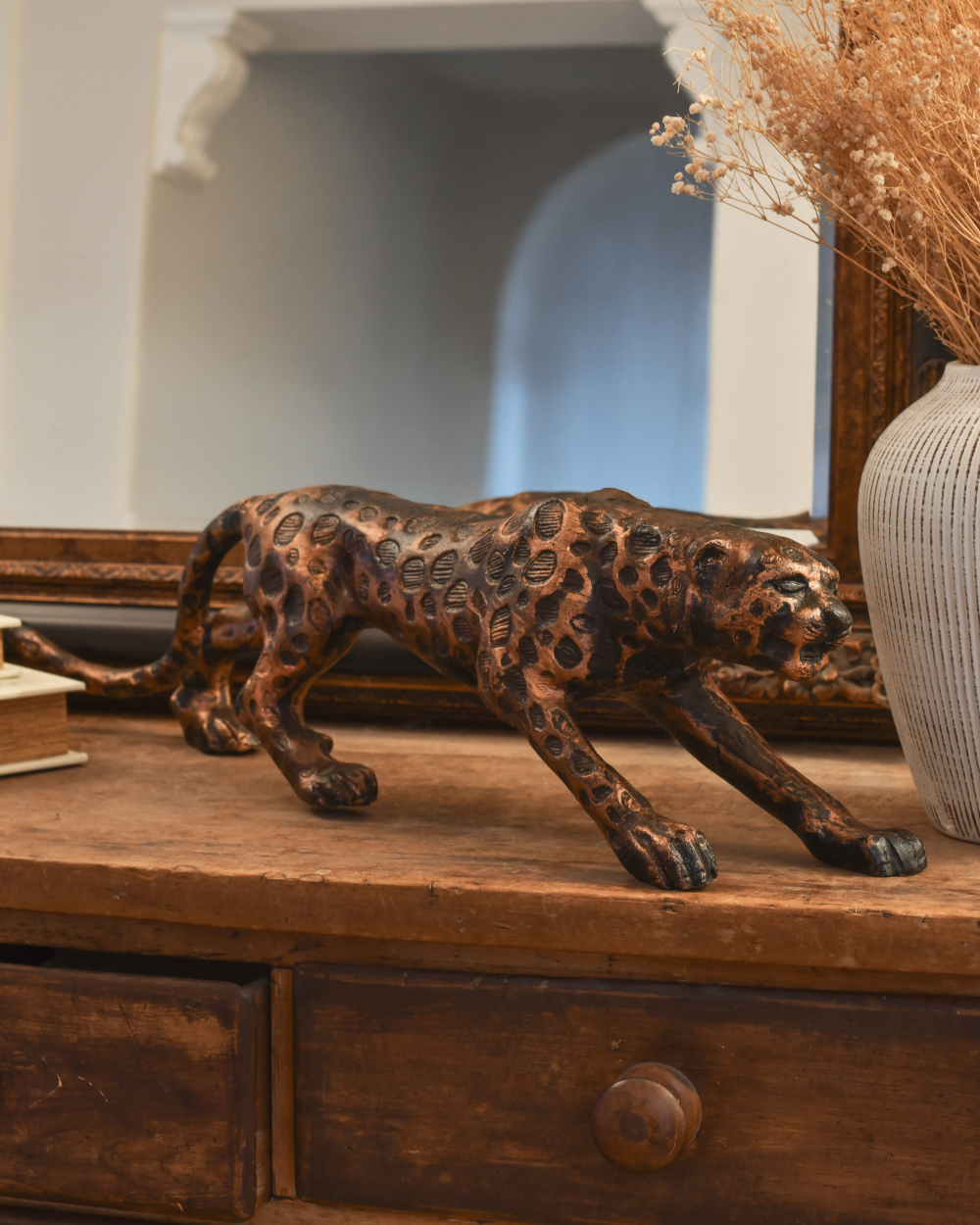 Cast Aluminium 'Leo' The Leopard Cop…