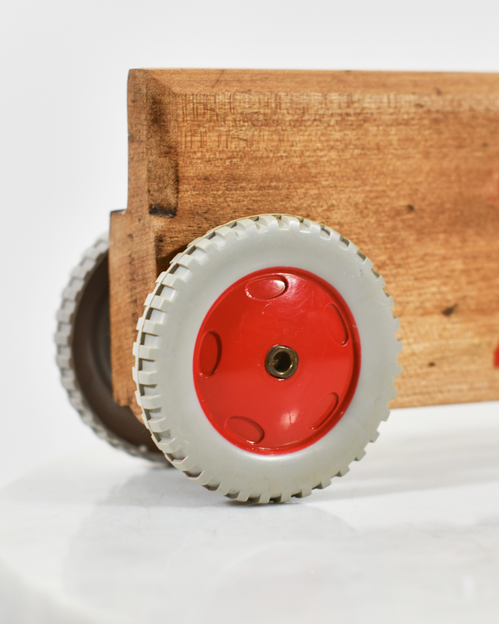 Close Up Of 'Deux' The Vintage Wood Plane Car